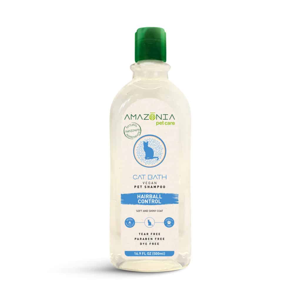 Amazonia Vegan Cat Bath Shampoo (Hairball Control)