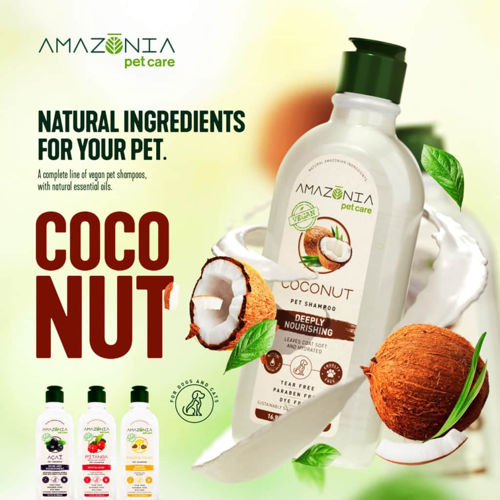 Amazonia Vegan Dog Shampoo (Coconut)