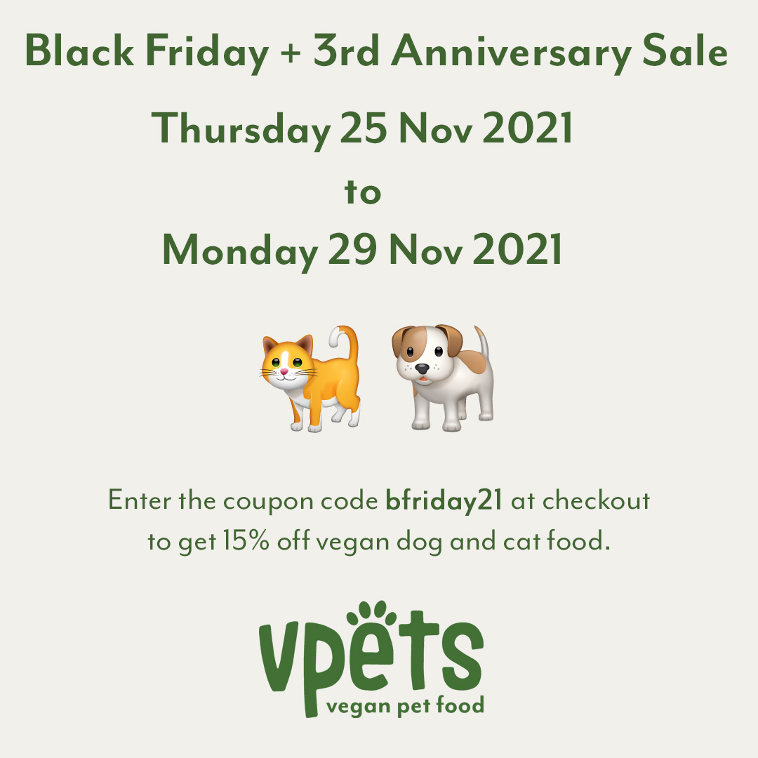 vpets' Black Friday & 3rd Anniversary 2021 Sale
